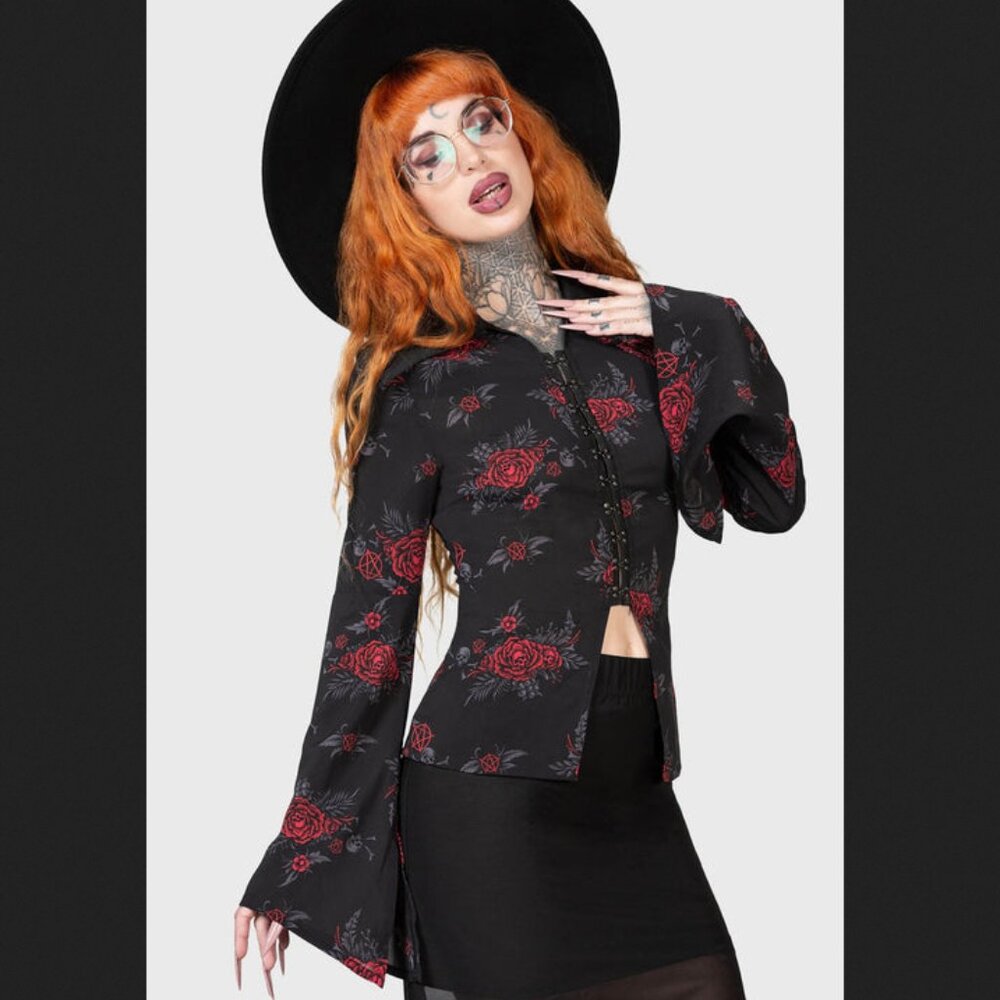 NWT Killstar Pandora Fatale Top